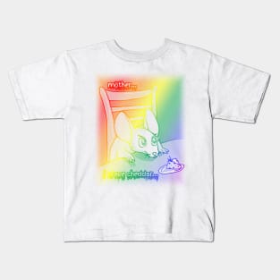 Mother, I Crave Cheddar (Rainbow Version) Kids T-Shirt